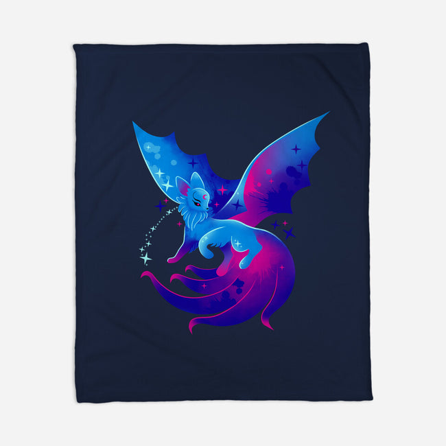Flying Kitsune-none fleece blanket-erion_designs