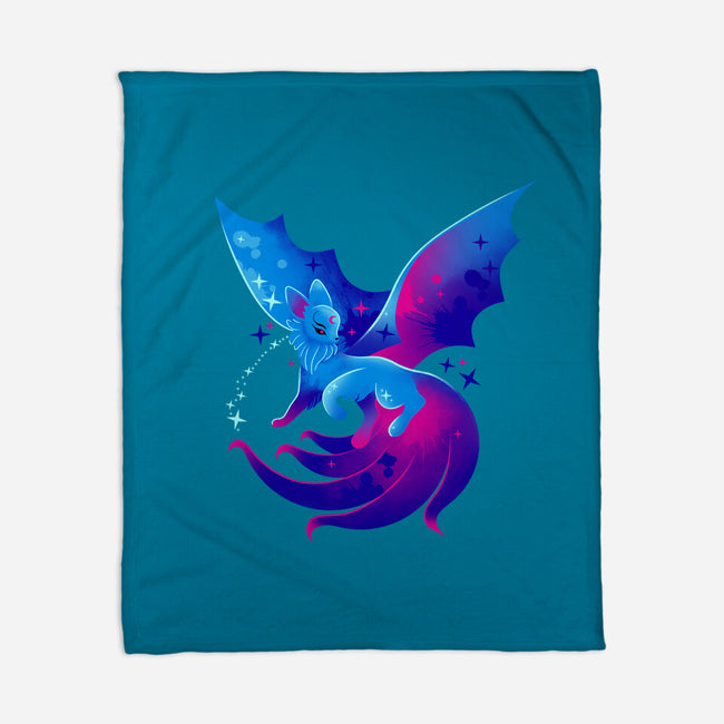 Flying Kitsune-none fleece blanket-erion_designs