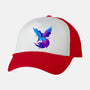 Flying Kitsune-unisex trucker hat-erion_designs
