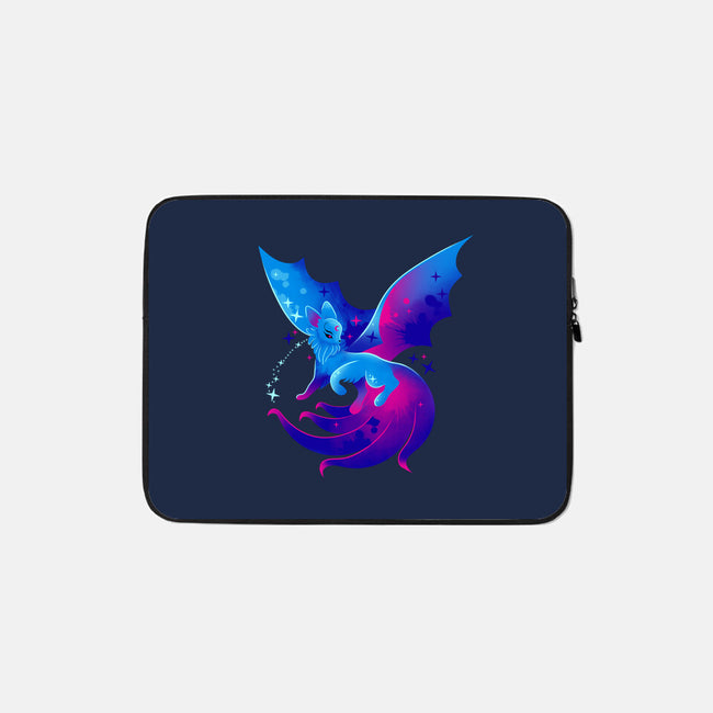 Flying Kitsune-none zippered laptop sleeve-erion_designs
