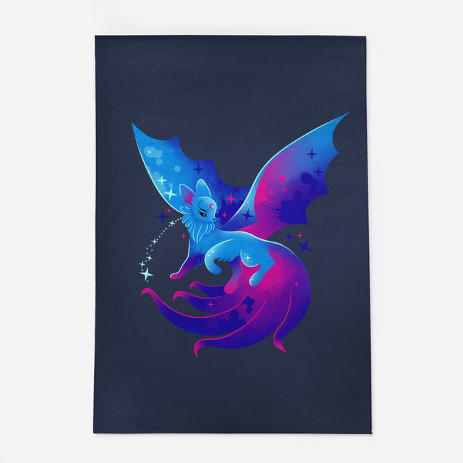 Flying Kitsune-none indoor rug-erion_designs