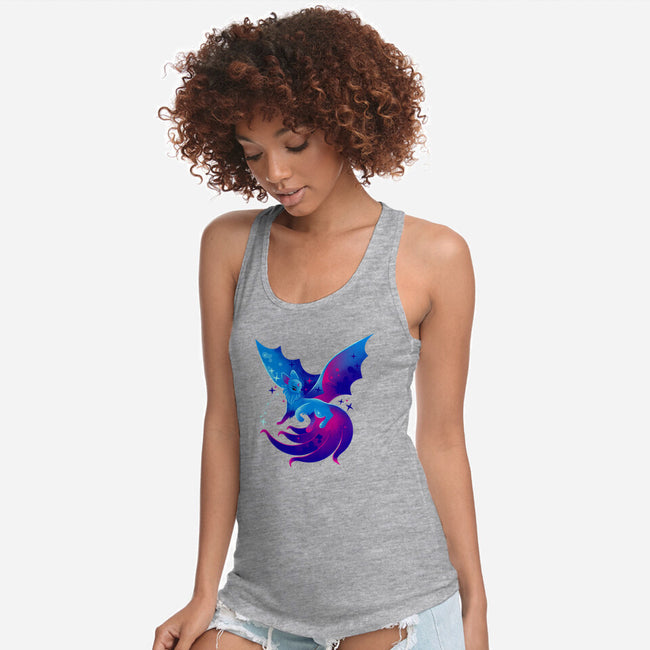 Flying Kitsune-womens racerback tank-erion_designs