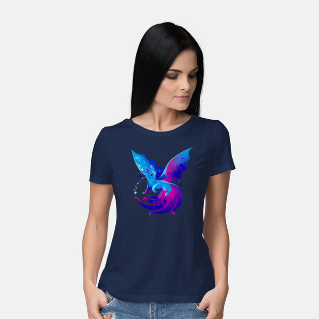 Flying Kitsune-womens basic tee-erion_designs
