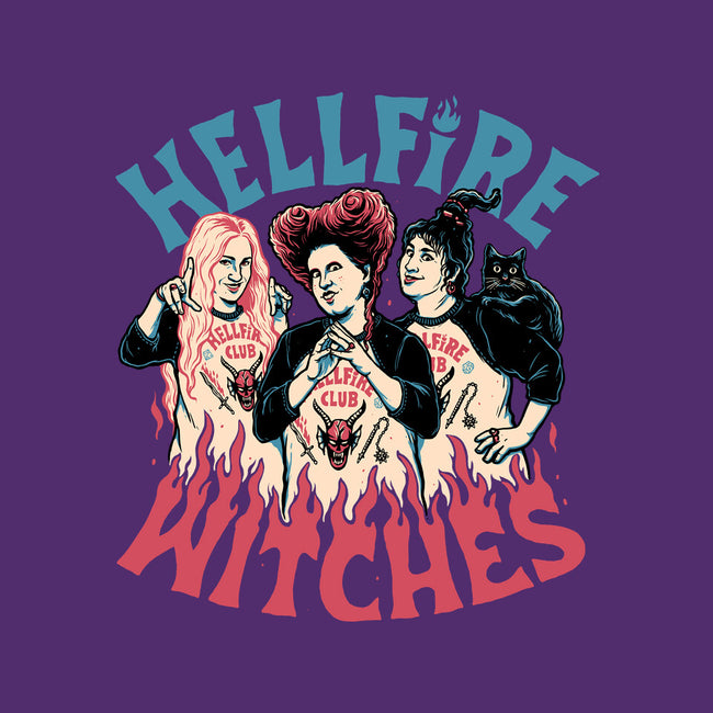 Hellfire Witches-womens off shoulder tee-momma_gorilla