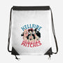 Hellfire Witches-none drawstring bag-momma_gorilla