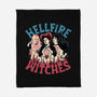 Hellfire Witches-none fleece blanket-momma_gorilla