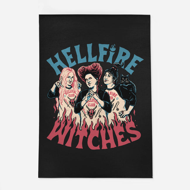 Hellfire Witches-none indoor rug-momma_gorilla
