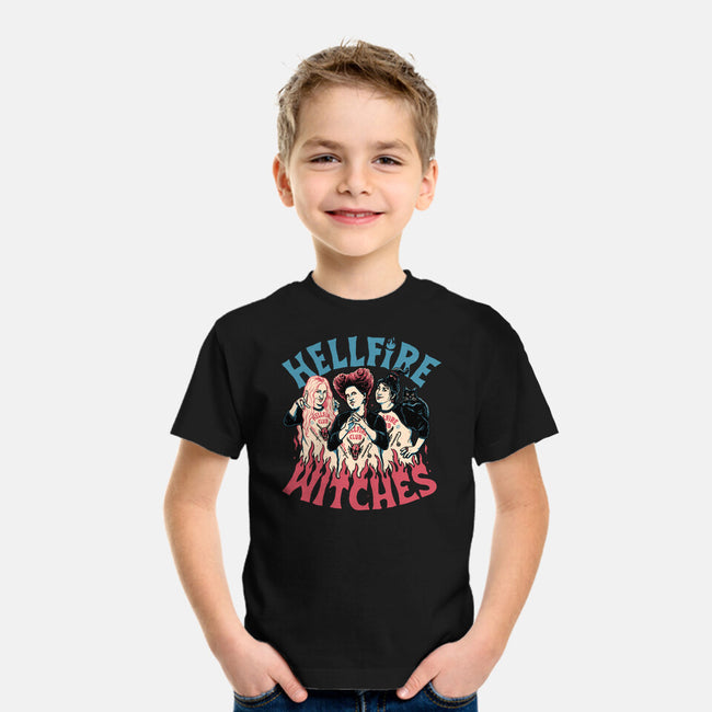 Hellfire Witches-youth basic tee-momma_gorilla