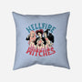 Hellfire Witches-none removable cover w insert throw pillow-momma_gorilla