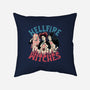 Hellfire Witches-none removable cover w insert throw pillow-momma_gorilla