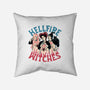 Hellfire Witches-none removable cover w insert throw pillow-momma_gorilla