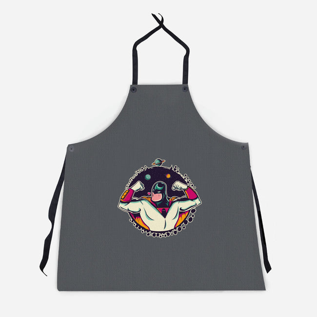 Space Ghost Love-unisex kitchen apron-Thiagor6