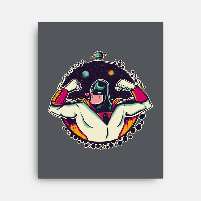 Space Ghost Love-none stretched canvas-Thiagor6