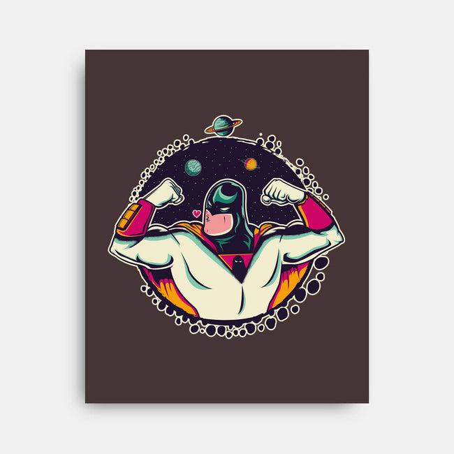 Space Ghost Love-none stretched canvas-Thiagor6