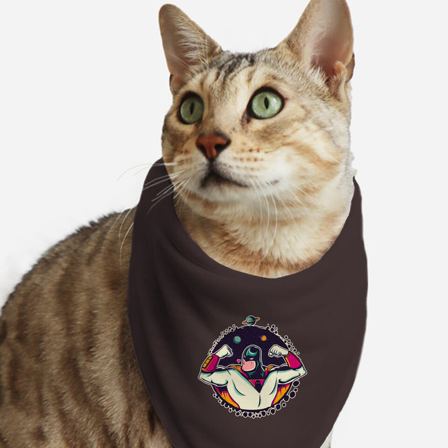 Space Ghost Love-cat bandana pet collar-Thiagor6