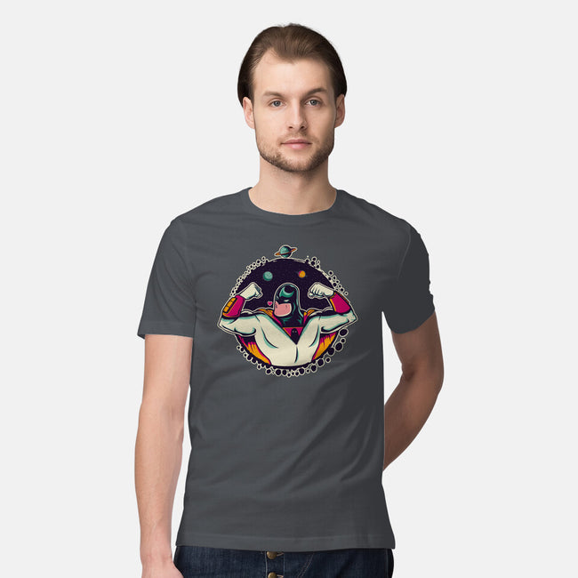 Space Ghost Love-mens premium tee-Thiagor6