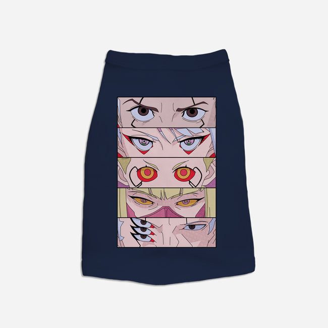 Cyberpunk Eyes-dog basic pet tank-Zody