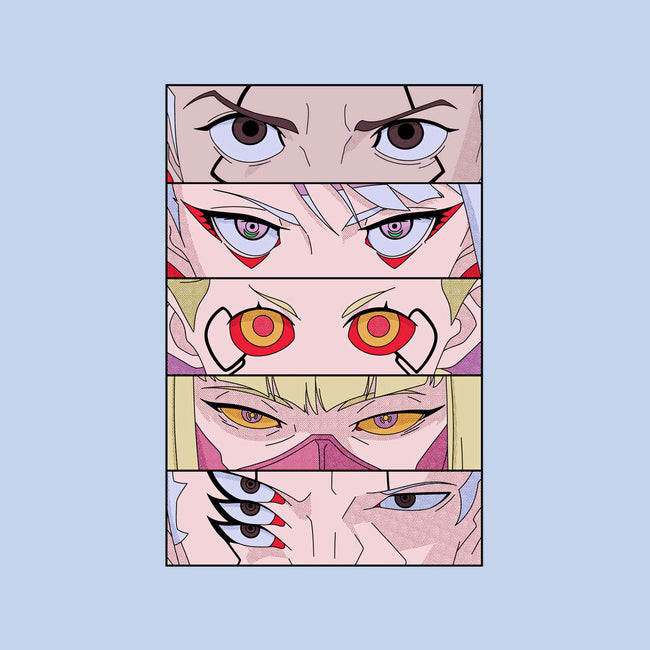 Cyberpunk Eyes-unisex basic tee-Zody