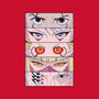 Cyberpunk Eyes-none adjustable tote bag-Zody