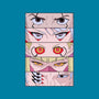Cyberpunk Eyes-unisex basic tee-Zody