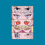 Cyberpunk Eyes-none glossy sticker-Zody
