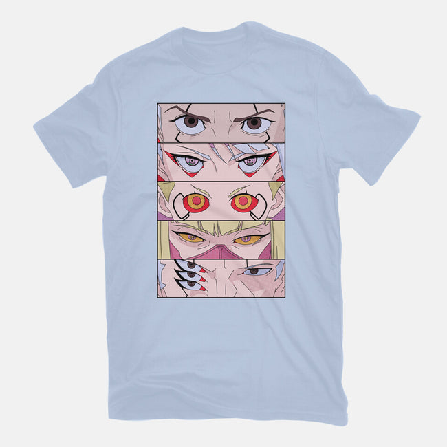 Cyberpunk Eyes-mens heavyweight tee-Zody