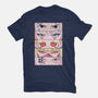 Cyberpunk Eyes-womens fitted tee-Zody