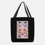 Cyberpunk Eyes-none basic tote bag-Zody