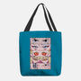 Cyberpunk Eyes-none basic tote bag-Zody