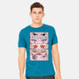 Cyberpunk Eyes-mens heavyweight tee-Zody