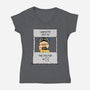 Chemistry Help-womens v-neck tee-Melonseta