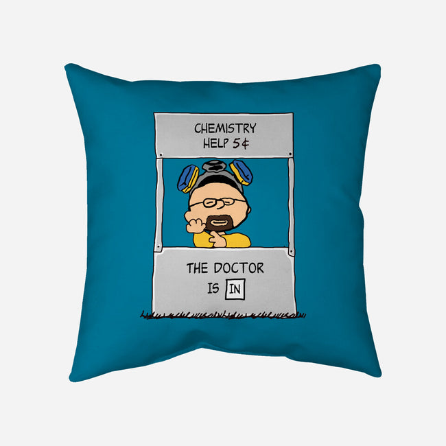 Chemistry Help-none removable cover throw pillow-Melonseta