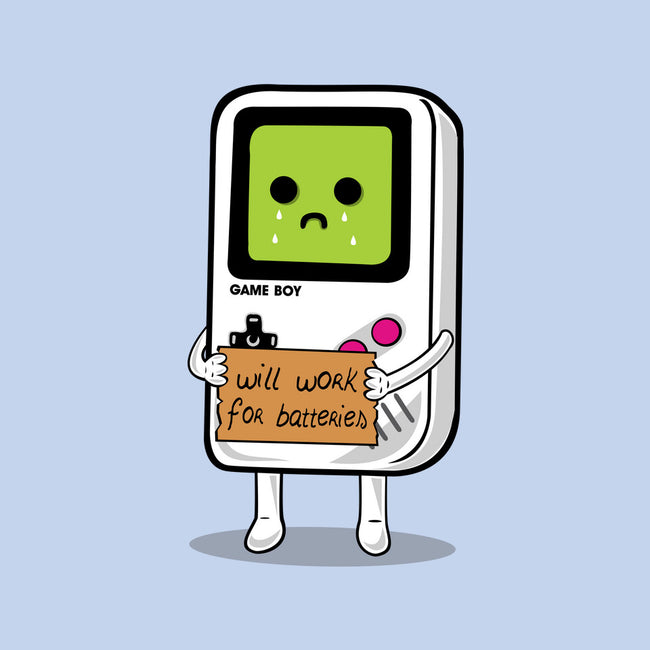 Will Work For Batteries-womens basic tee-Melonseta