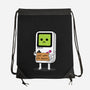 Will Work For Batteries-none drawstring bag-Melonseta
