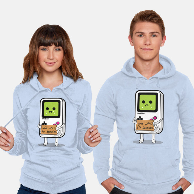 Will Work For Batteries-unisex pullover sweatshirt-Melonseta