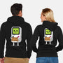 Will Work For Batteries-unisex zip-up sweatshirt-Melonseta