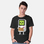 Will Work For Batteries-mens basic tee-Melonseta