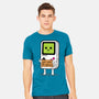 Will Work For Batteries-mens heavyweight tee-Melonseta