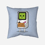 Will Work For Batteries-none removable cover w insert throw pillow-Melonseta