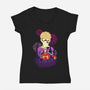 Forger Spy-womens v-neck tee-SwensonaDesigns
