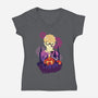 Forger Spy-womens v-neck tee-SwensonaDesigns