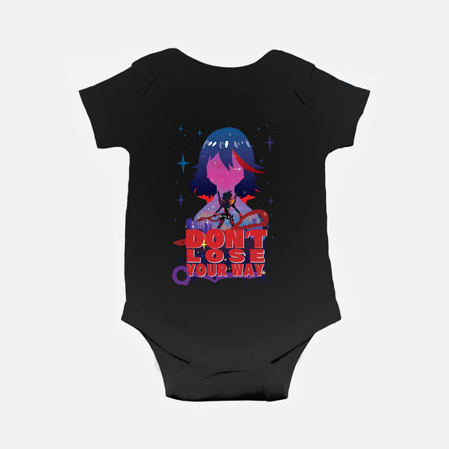 Don't Lose Your Way-baby basic onesie-SwensonaDesigns