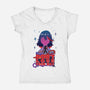 Don't Lose Your Way-womens v-neck tee-SwensonaDesigns