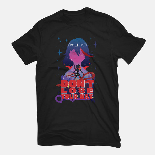 Don't Lose Your Way-unisex basic tee-SwensonaDesigns