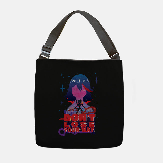 Don't Lose Your Way-none adjustable tote bag-SwensonaDesigns