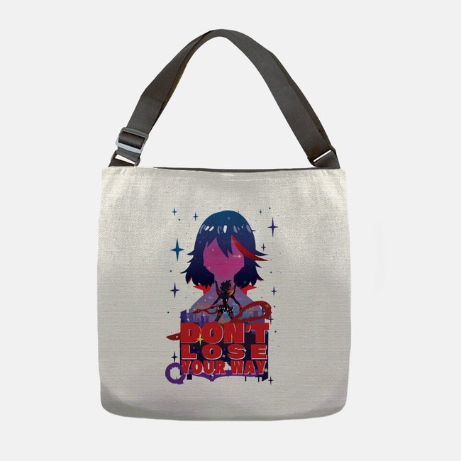 Don't Lose Your Way-none adjustable tote bag-SwensonaDesigns