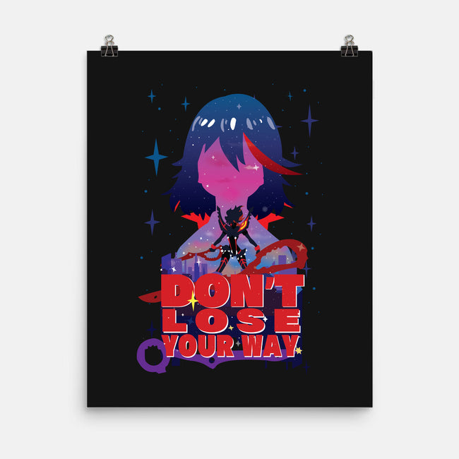 Don't Lose Your Way-none matte poster-SwensonaDesigns