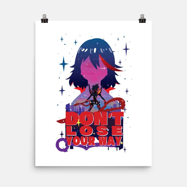 Don't Lose Your Way-none matte poster-SwensonaDesigns