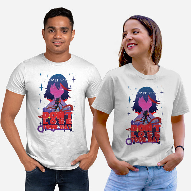 Don't Lose Your Way-unisex basic tee-SwensonaDesigns