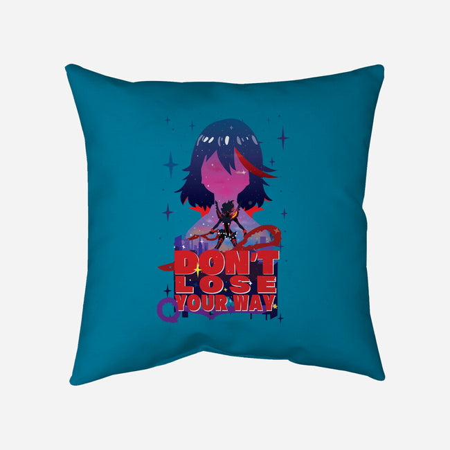 Don't Lose Your Way-none removable cover throw pillow-SwensonaDesigns